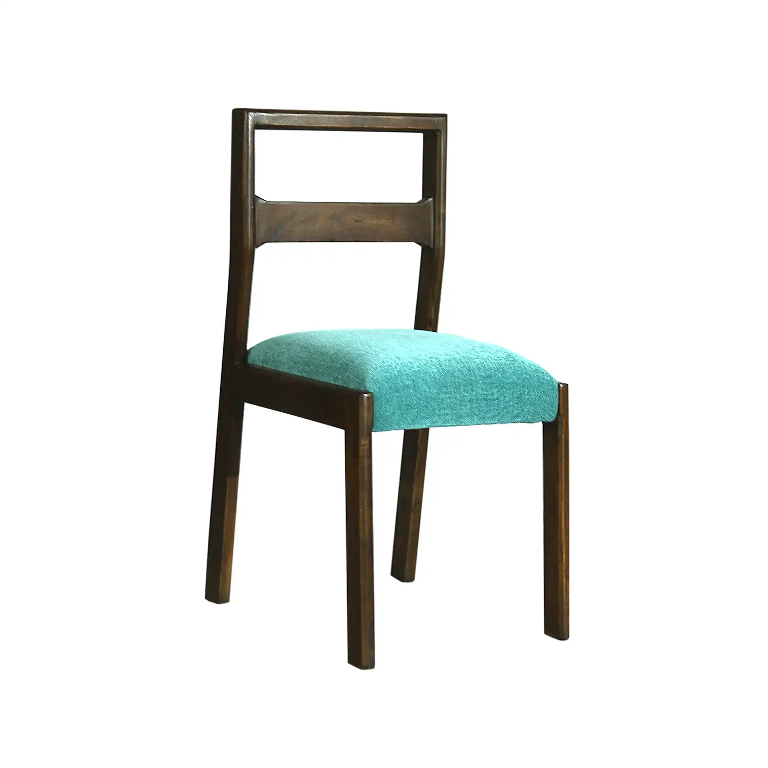 Acacia Wood Upholstered Dining Chair - Set of 2 Chairs - popular handicrafts