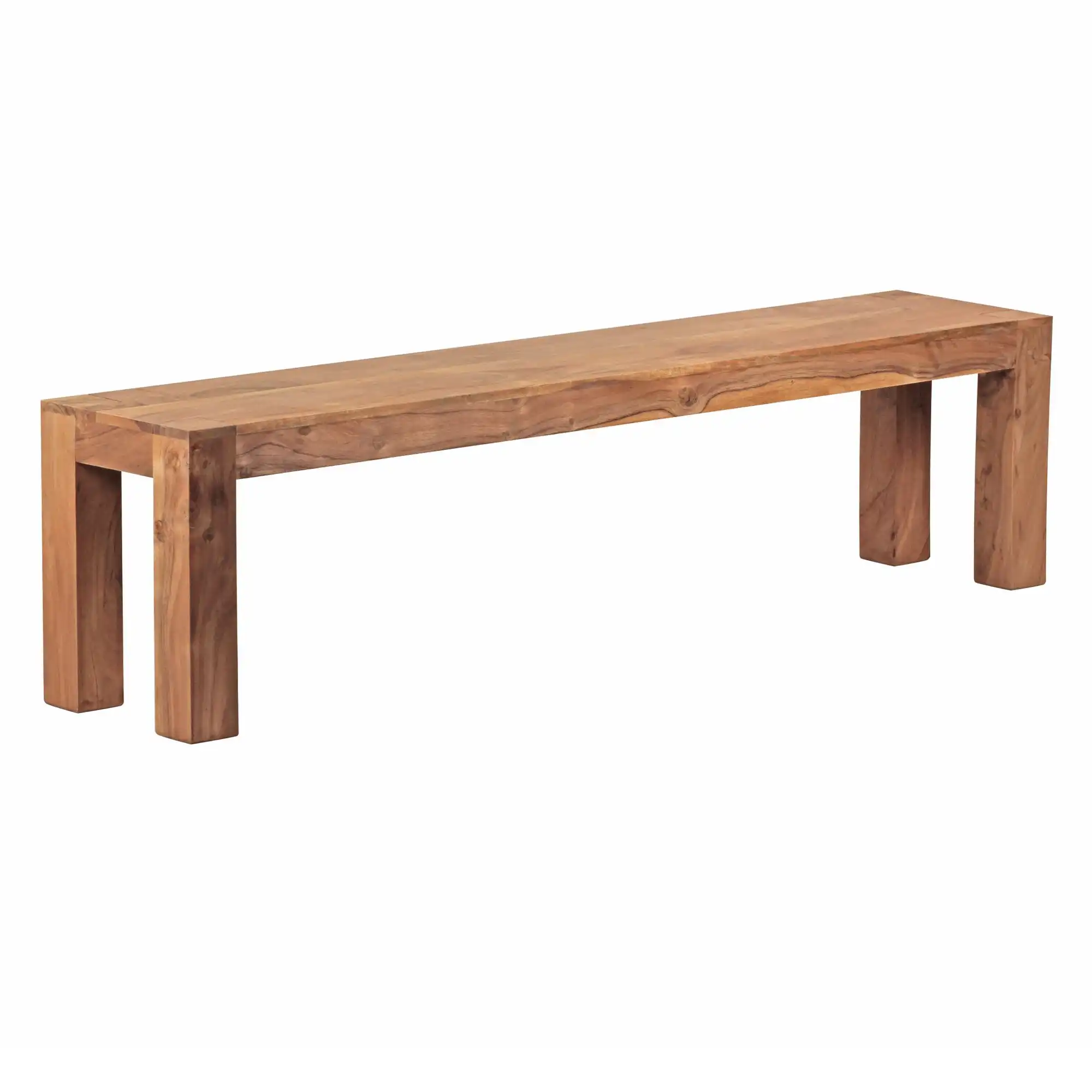 Wooden Azuka Bench (KD - Flat Pack)
(Seat Size : 130x41 cm.) - popular handicrafts