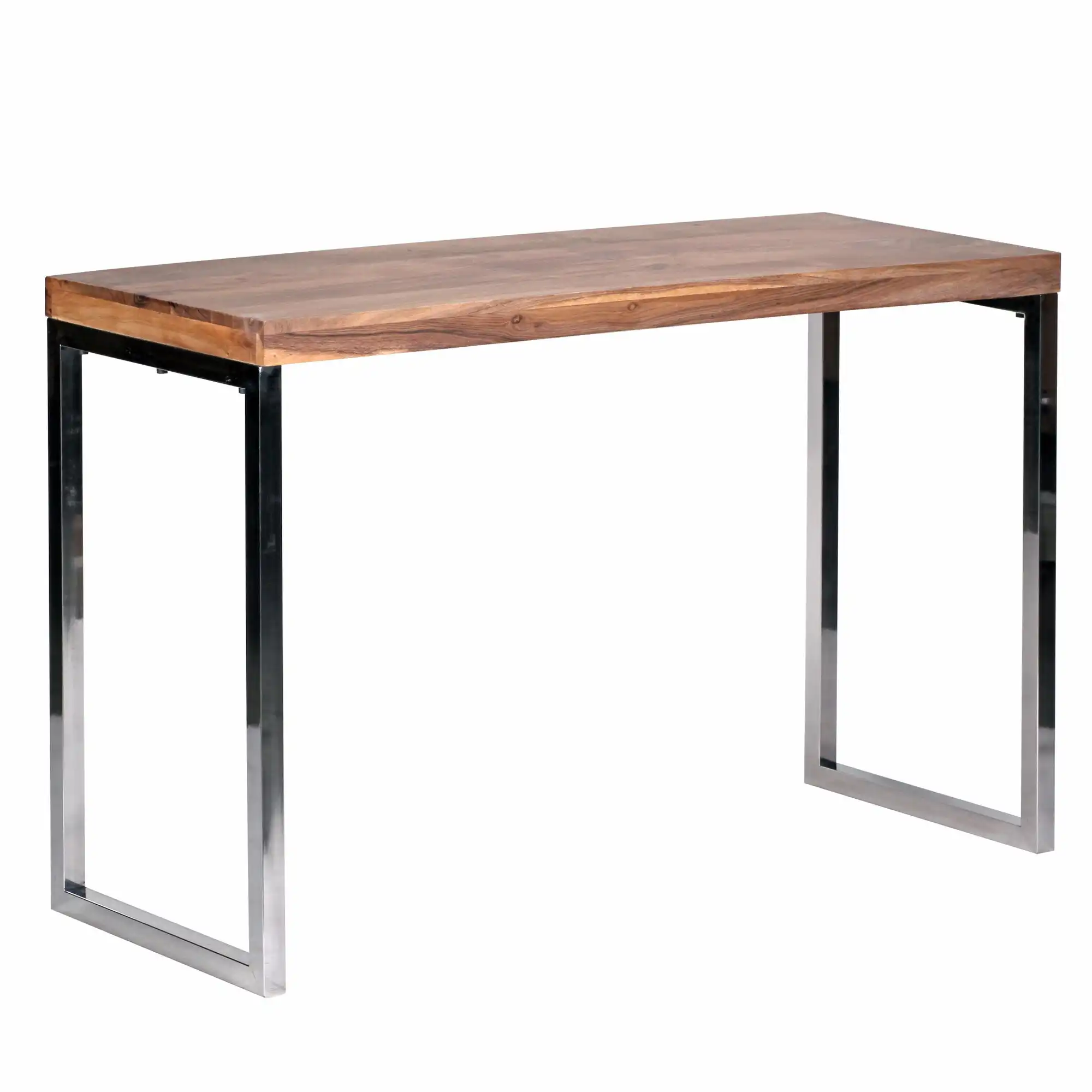 Acacia Wood GUNA Console Table with Steel Legs (KD) - popular handicrafts
